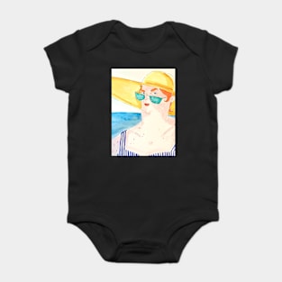 Sea summer hot Woman Baby Bodysuit